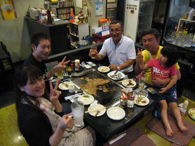 ボウリング大会・暑気払い 酔ってまーす(笑)