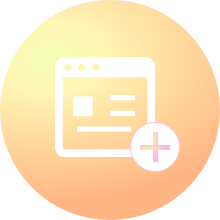 ランディングページプラン+αアイコン